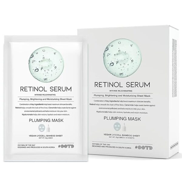Mascarilla rejuvenecedora de retinol (1sobre)