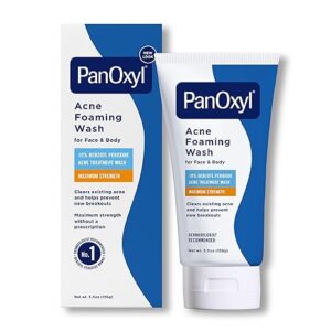 PanOxyl - Espuma limpiadora para el acné (5.5oz)